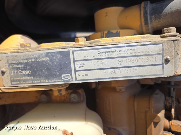 image for item DY1430 1994 Case 660 trencher