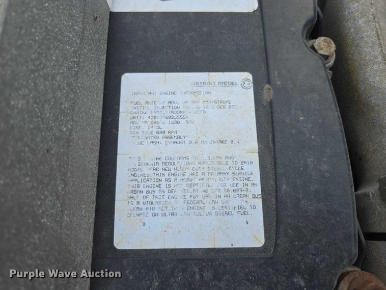 image for item DY1433 2011 Freightliner Cascadia semi truck