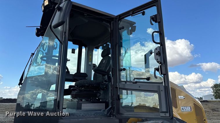 image for item EA1889 2023 Caterpillar CS56B single drum vibratory roller