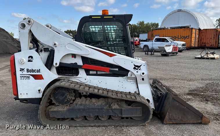 MINI CARGADOR SOBRE ORUGAS 2019 BOBCAT T770