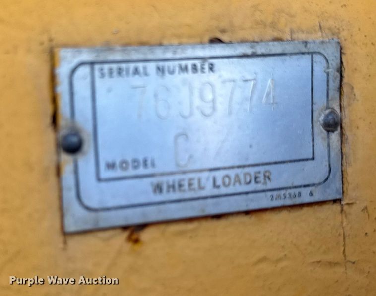 image for item EA1955 1975 Caterpillar 966C wheel loader