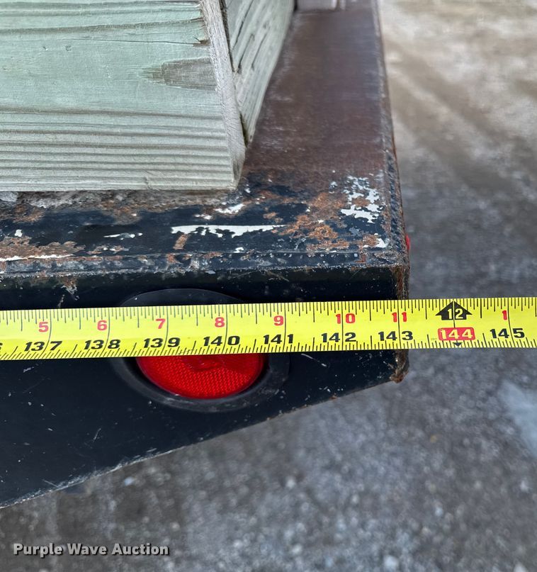 image for item EA1957 1990 International 4700 dump flatbed truck