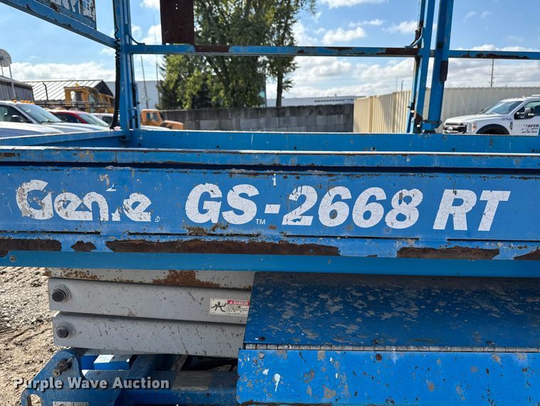 image for item EA1959 2006 Genie GS-2668 RT scissor lift
