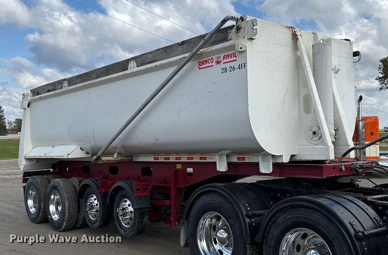 image for item EA1979 2024 Ranco Anvil  end dump trailer