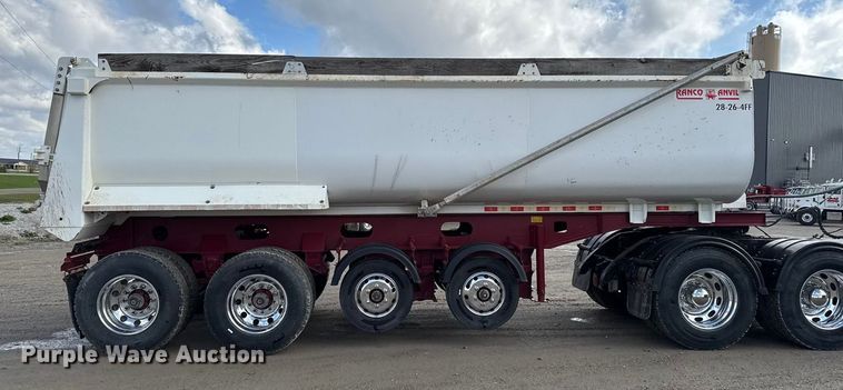 image for item EA1979 2024 Ranco Anvil  end dump trailer