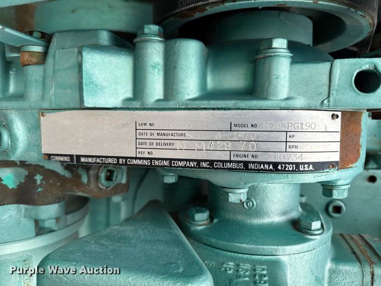 image for item EA1983 Onan Magneciter generator