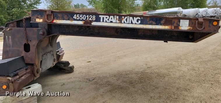 image for item EA2564 2001 Trail King lowboy equipment trailer