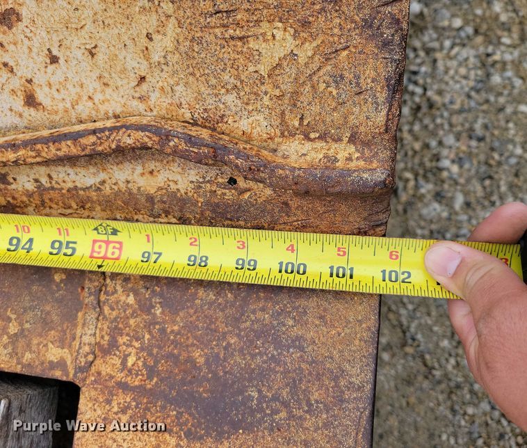 image for item EA2569 1993 Trail King lowboy equipment trailer