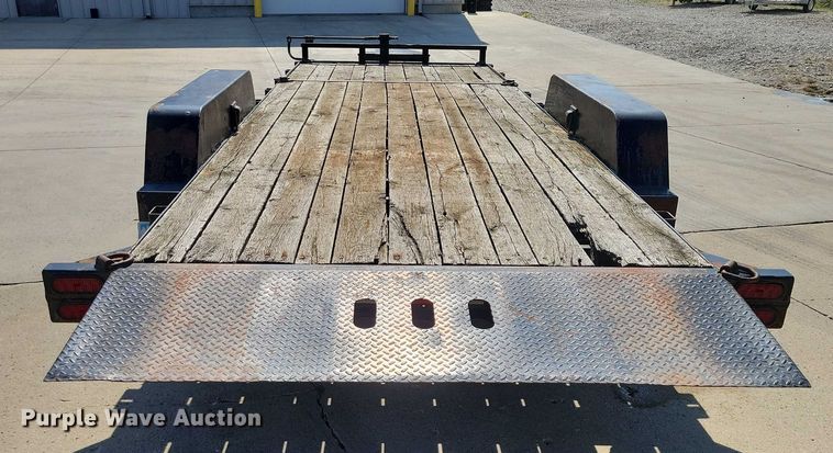 image for item EA2600 2014 Behnke Enterprises tilt deck equipment trailer