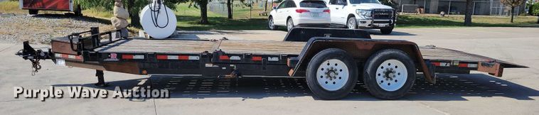 image for item EA2600 2014 Behnke Enterprises tilt deck equipment trailer