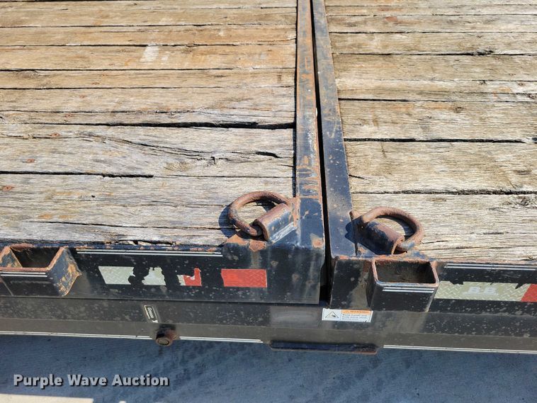 image for item EA2600 2014 Behnke Enterprises tilt deck equipment trailer