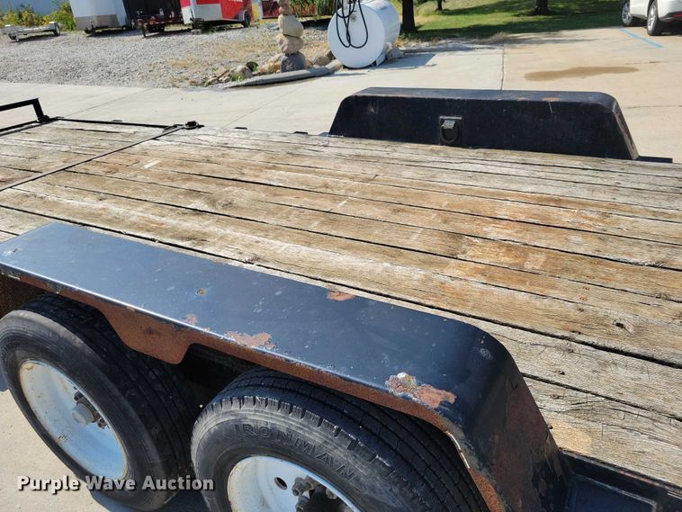 image for item EA2600 2014 Behnke Enterprises tilt deck equipment trailer