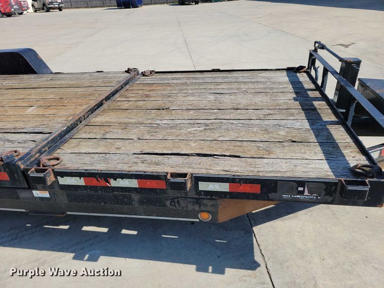 image for item EA2600 2014 Behnke Enterprises tilt deck equipment trailer