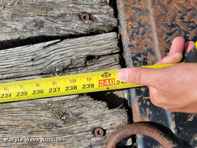 image for item EA2600 2014 Behnke Enterprises tilt deck equipment trailer