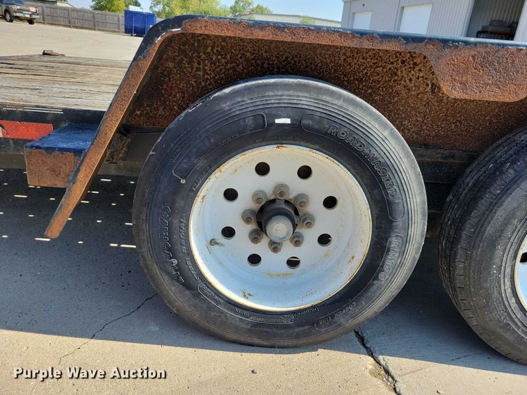 image for item EA2600 2014 Behnke Enterprises tilt deck equipment trailer