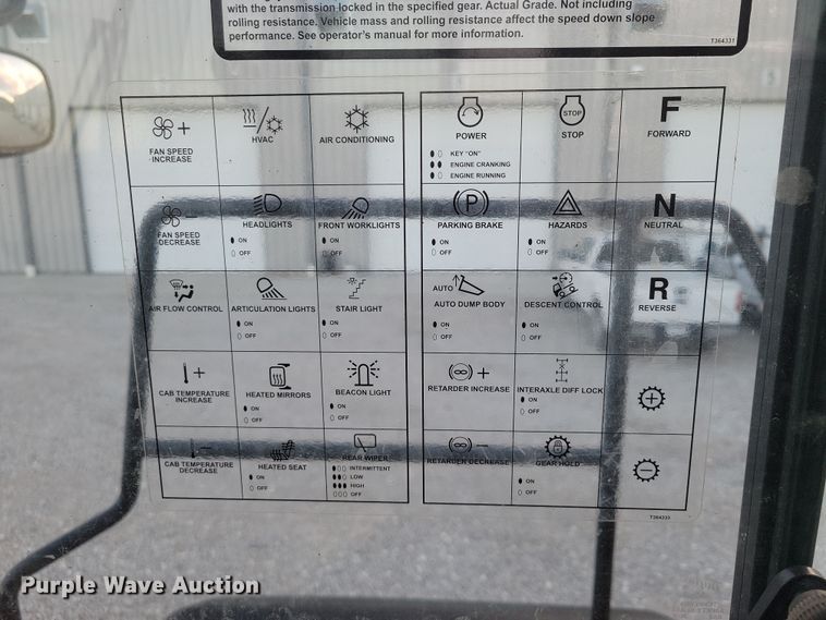 image for item EA2667 2016 John Deere 410E articulated haul truck
