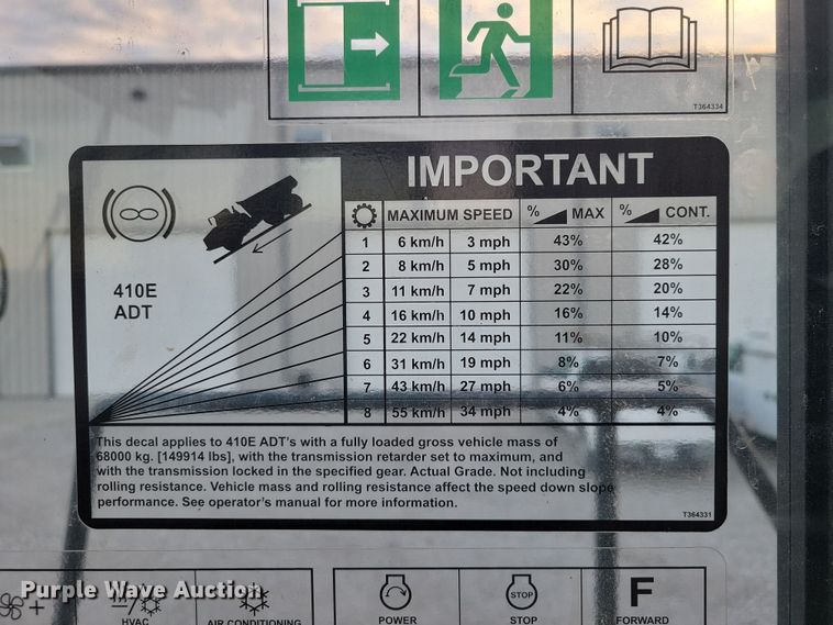 image for item EA2667 2016 John Deere 410E articulated haul truck
