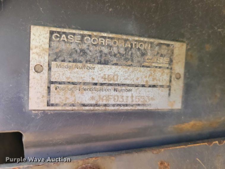 image for item EA2668 2000 Case 460 trencher