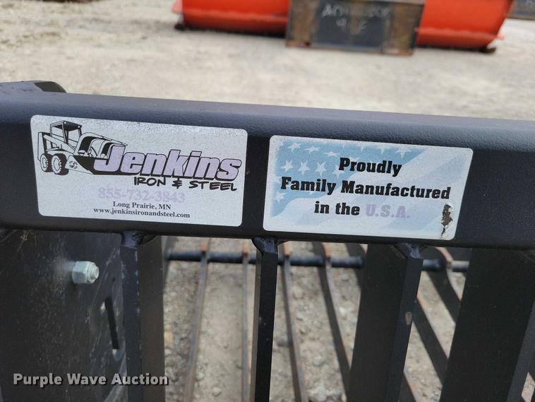 image for item EA2677 Jenkins skid steer rock bucket