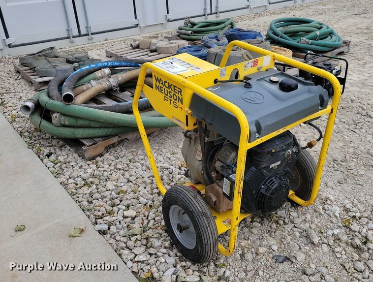 image for item EA2686 (3) 2016 Wacker Neuson PTS4 trash pumps
