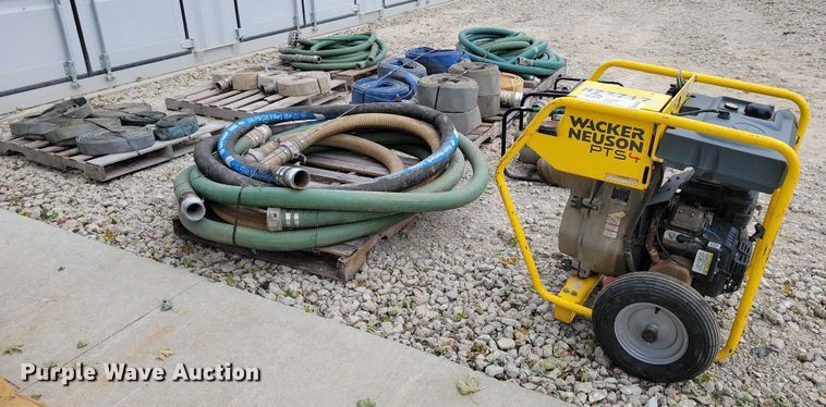image for item EA2686 (3) 2016 Wacker Neuson PTS4 trash pumps
