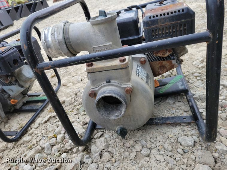 image for item EA2686 (3) 2016 Wacker Neuson PTS4 trash pumps