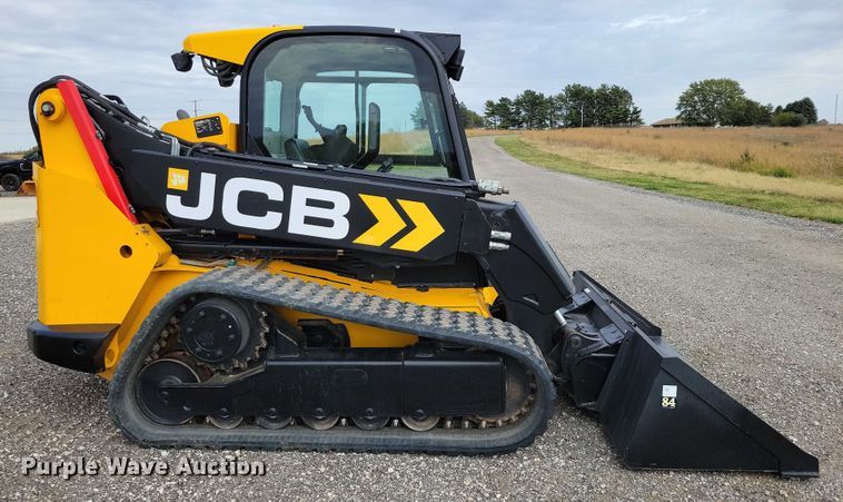 MINI CARGADOR SOBRE ORUGAS 2020 JCB 3TS8T