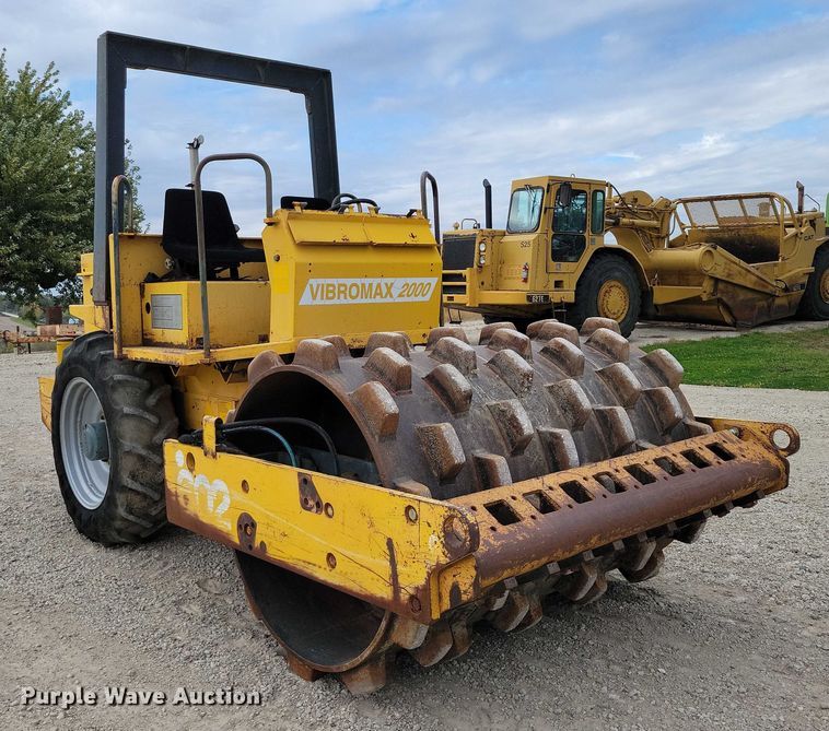 image for item EA2688 1997 Vibromax 602BDP single drum vibratory roller