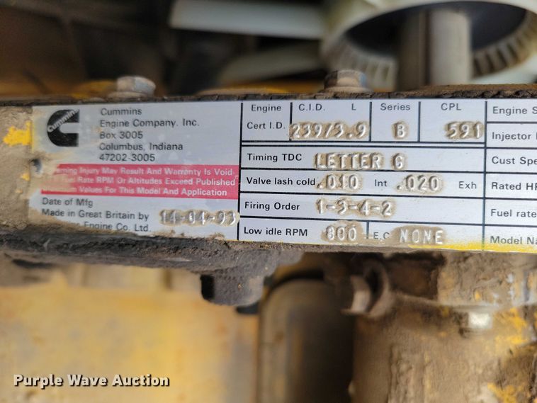 image for item EA2688 1997 Vibromax 602BDP single drum vibratory roller