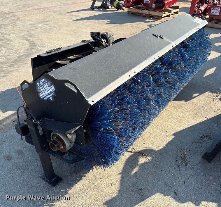 image for item EA7003 Blue Diamond 116215 skid steer broom