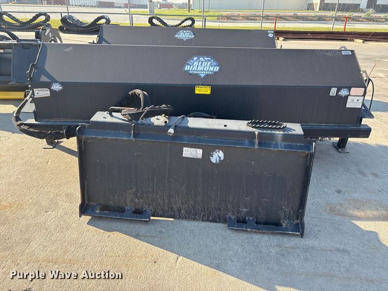 image for item EA7003 Blue Diamond 116215 skid steer broom