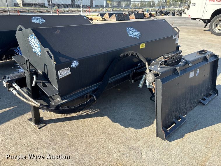 image for item EA7003 Blue Diamond 116215 skid steer broom