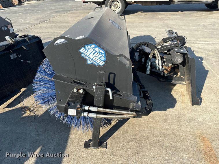 image for item EA7003 Blue Diamond 116215 skid steer broom