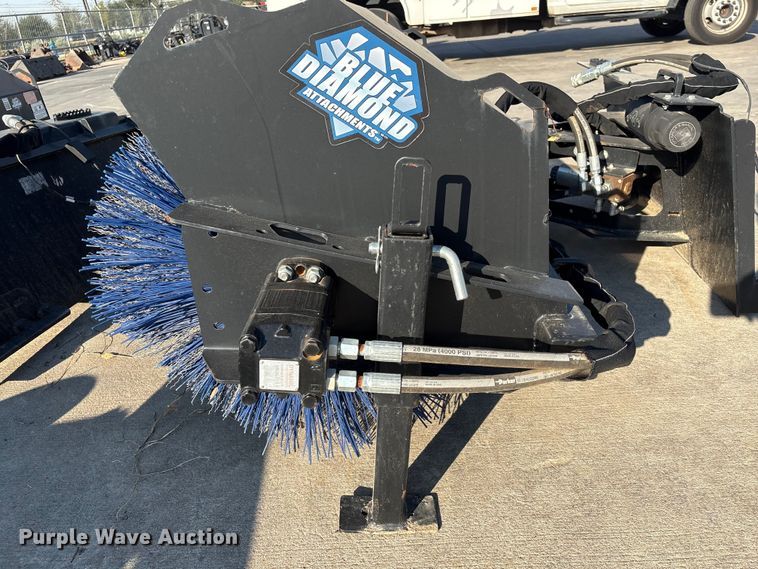 image for item EA7003 Blue Diamond 116215 skid steer broom