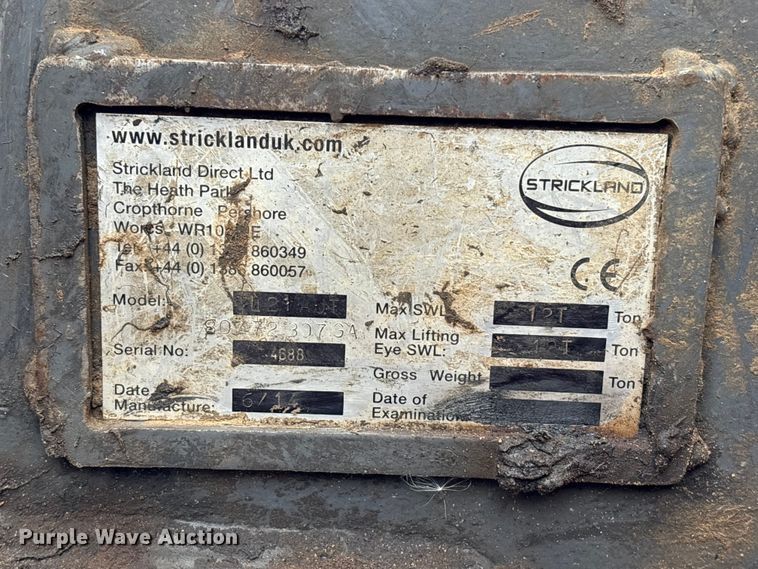 image for item EA7033 2012 John Deere 180G excavator