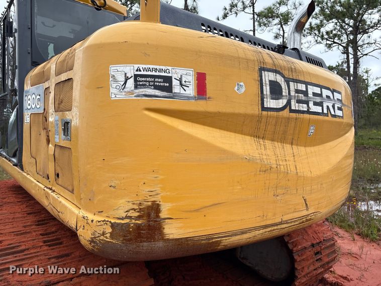 image for item EA7033 2012 John Deere 180G excavator