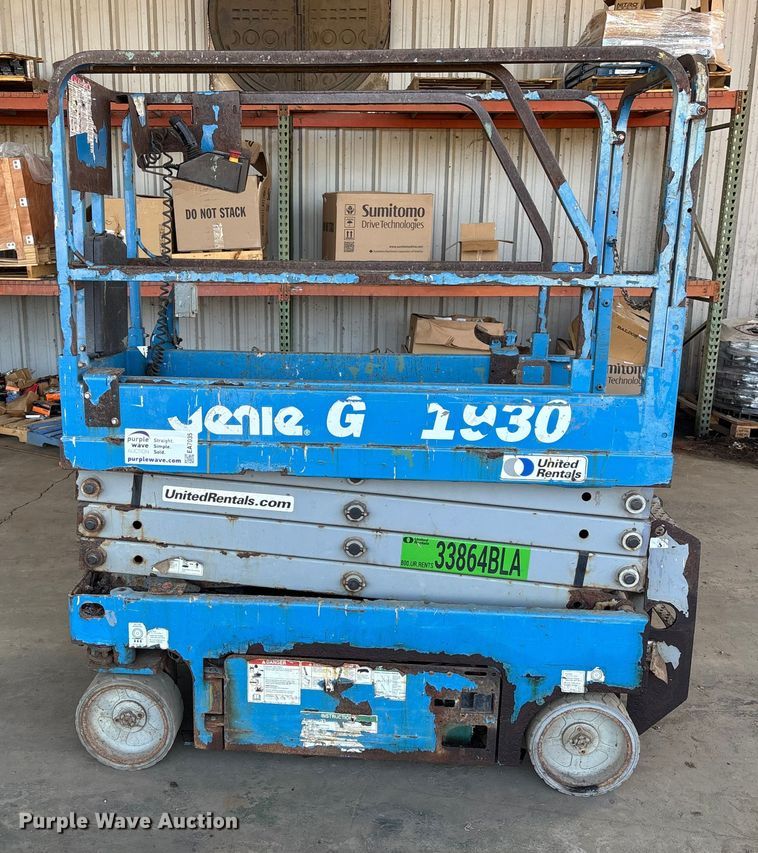 image for item EA7035 Genie 1930 scissor lift
