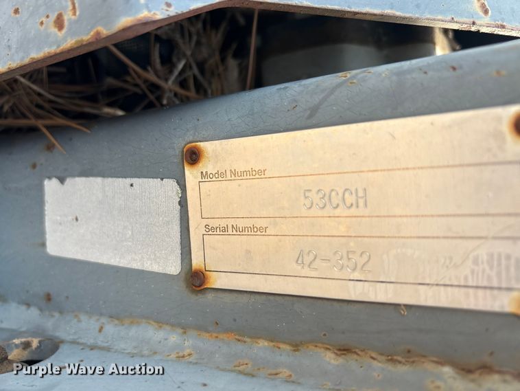 image for item EA7611 Loftness Carbide cutter 53CCH skid steer mulcher