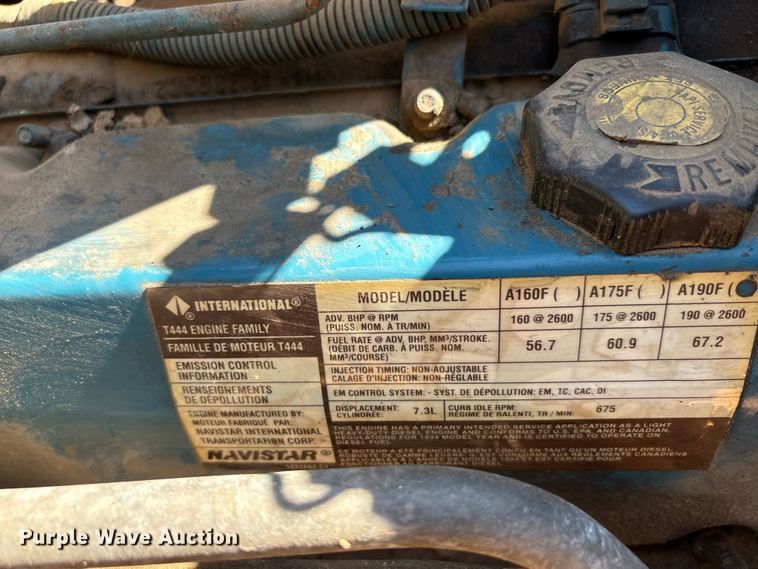 image for item EA7614 1995 International 4700 dump truck