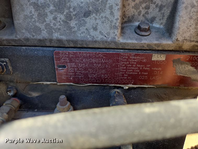 image for item EB1054 1998 Kenworth W900 ready mix truck