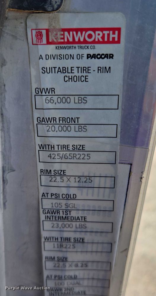 image for item EB1056 2006 Kenworth W900 ready mix truck