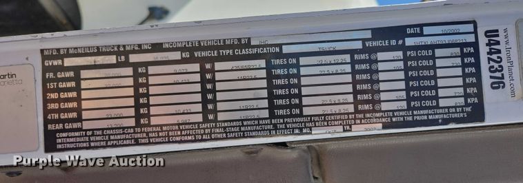 image for item EB1060 2003 International 5500i ready mix truck