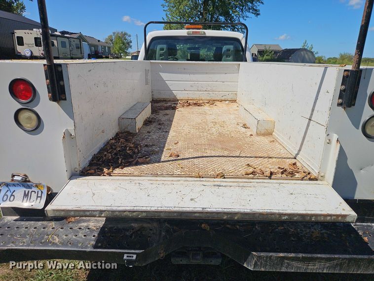 image for item EB8326 2012 Ford F350 Super Duty SuperCab utility bed pickup truck