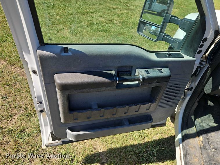 image for item EB8326 2012 Ford F350 Super Duty SuperCab utility bed pickup truck