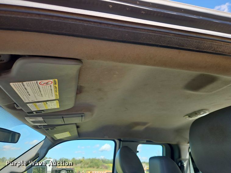 image for item EB8326 2012 Ford F350 Super Duty SuperCab utility bed pickup truck