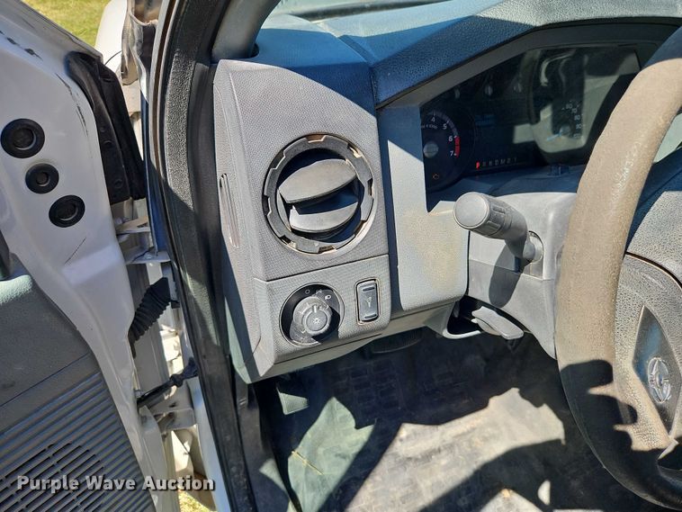 image for item EB8326 2012 Ford F350 Super Duty SuperCab utility bed pickup truck