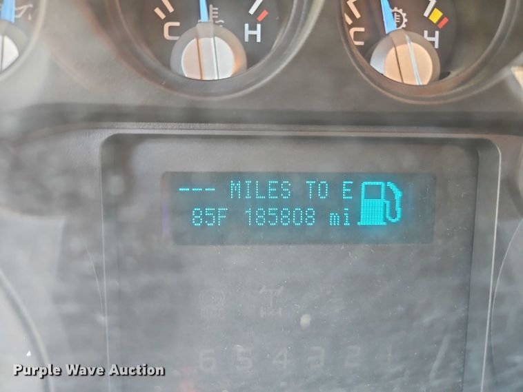 image for item EB8326 2012 Ford F350 Super Duty SuperCab utility bed pickup truck