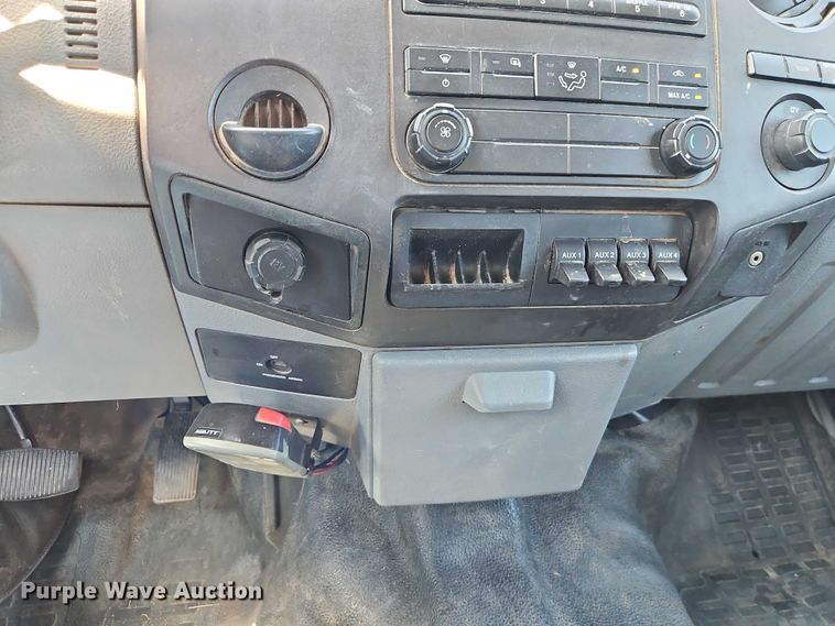 image for item EB8326 2012 Ford F350 Super Duty SuperCab utility bed pickup truck