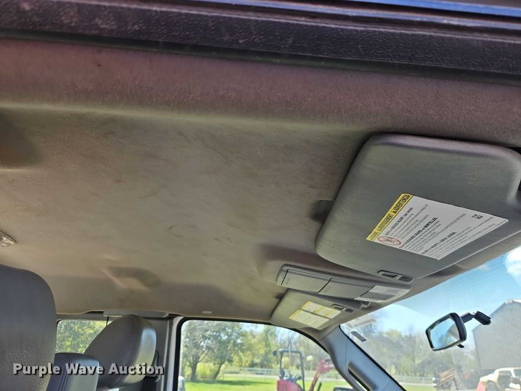 image for item EB8326 2012 Ford F350 Super Duty SuperCab utility bed pickup truck