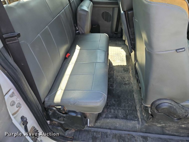 image for item EB8326 2012 Ford F350 Super Duty SuperCab utility bed pickup truck